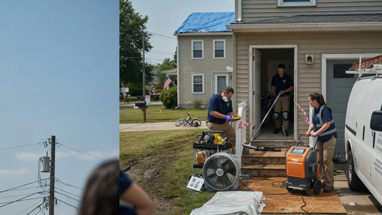 Water Damage Repair in Kechi, KS near me